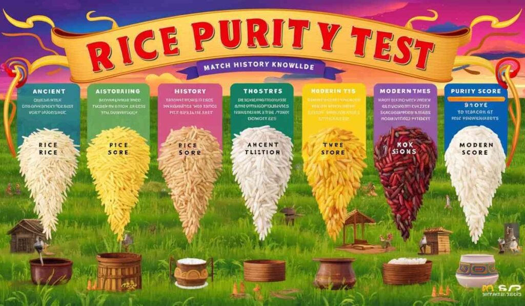 Rice Purity Test