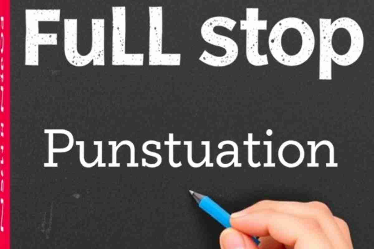 Full Stop Punctuation