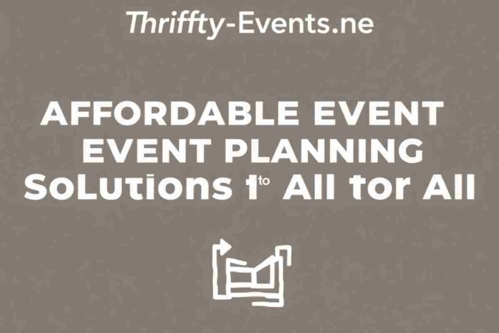 Thrifty-Events.net