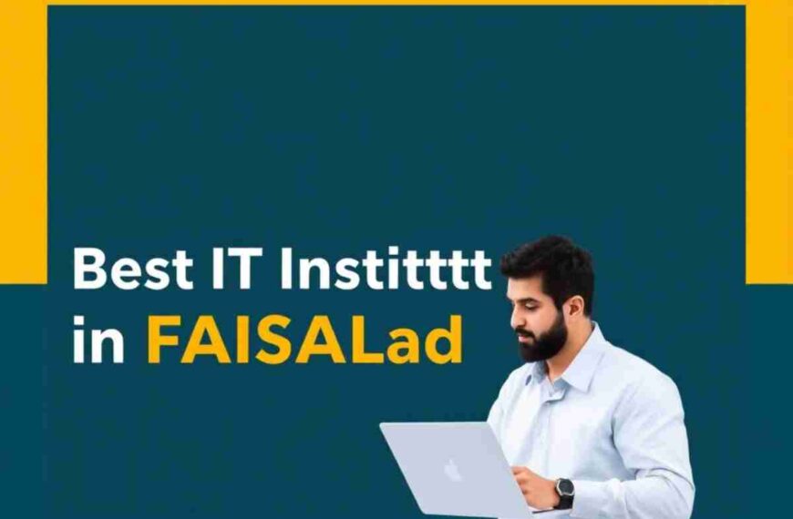 Find Your Path at the Best IT Institute in Faisalabad 2025