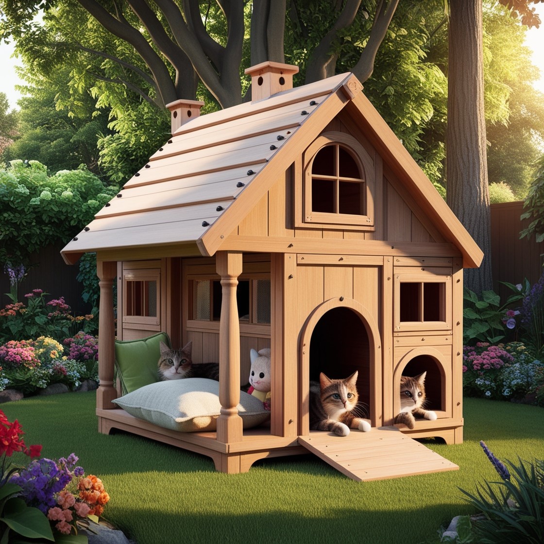 Outdoor Cat Houses