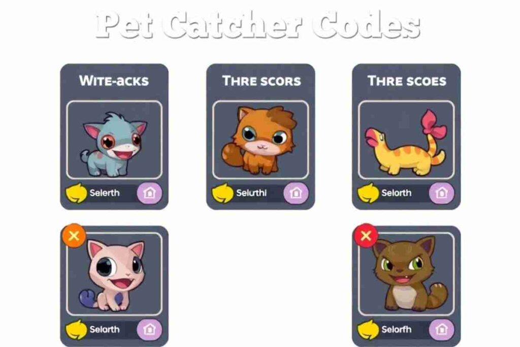 Pet Catchers Codes