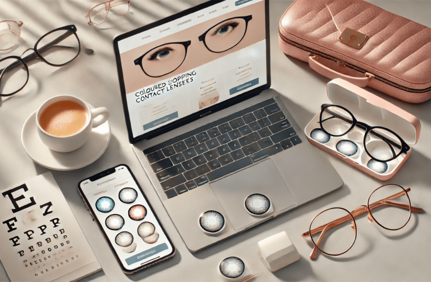 How to Shop for Coloured Contacts and Prescription Glasses Online