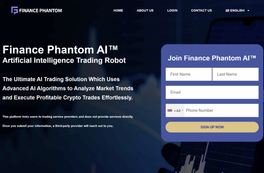 Finance Phantom website