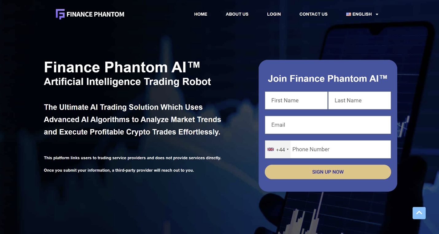 Finance Phantom website