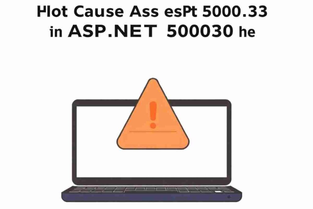 HTTP Error 500.30 - ASP.NET Core App Failed to Start 