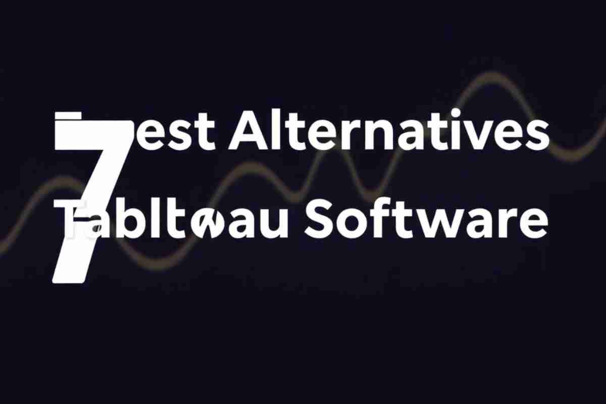 Alternatives to tableau software