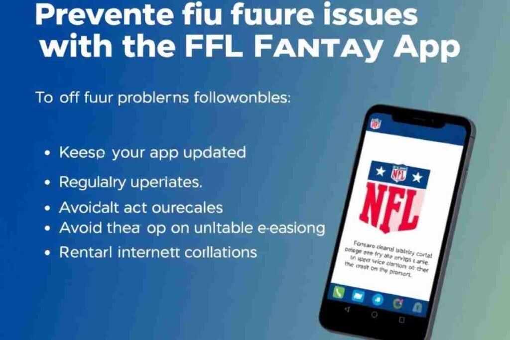 NFL Fantasy App Not Working