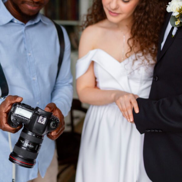 Documentary style wedding photography