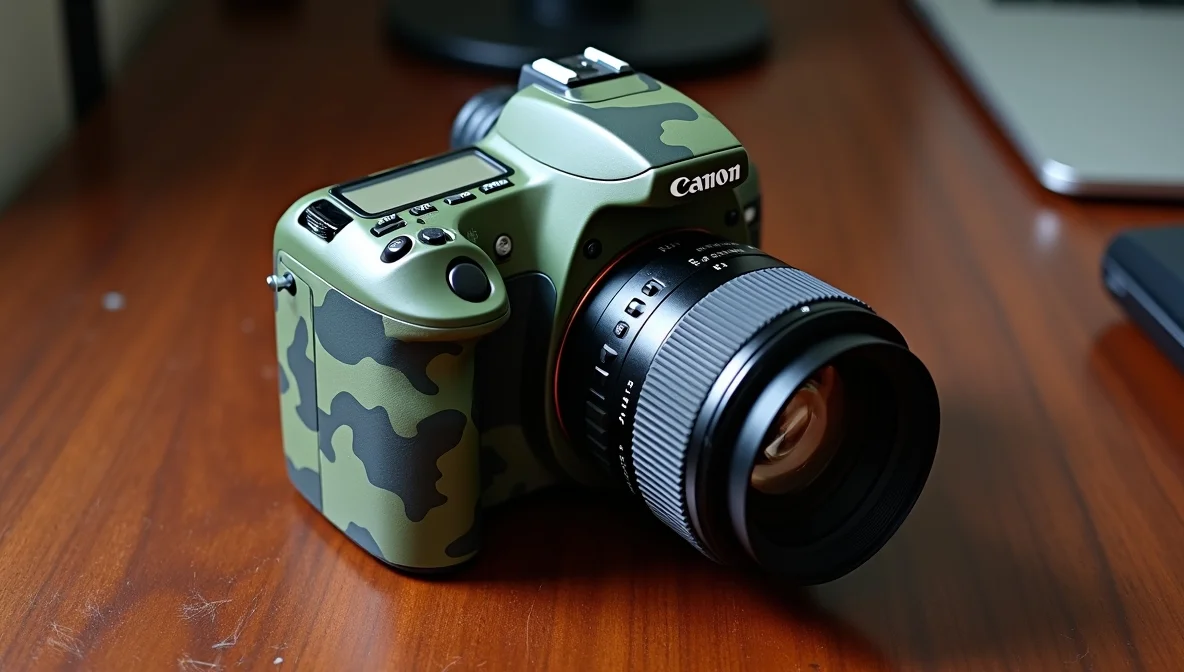 Vinyl skins on your Canon camera
