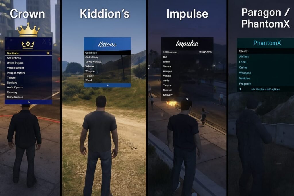 Crown Menu GTA