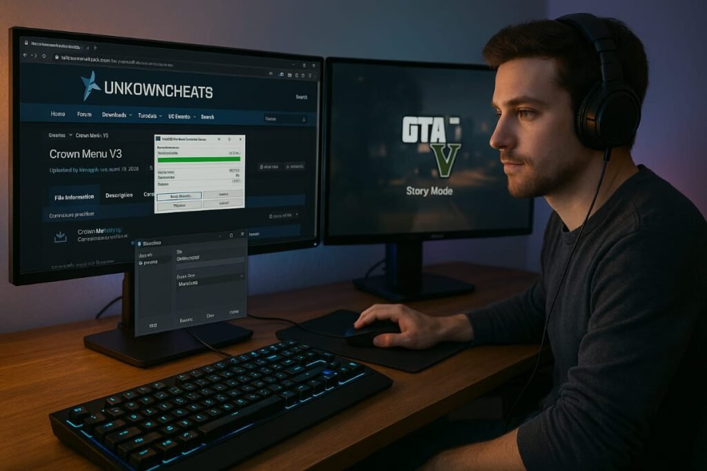 Crown Menu GTA