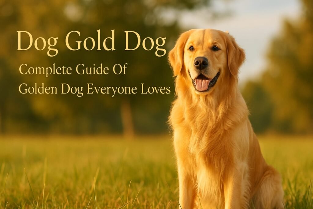 dog gold dog