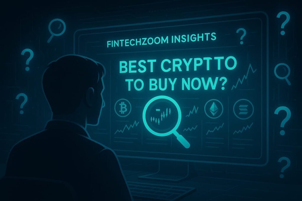 FintechZoom Best Crypto to Buy Now