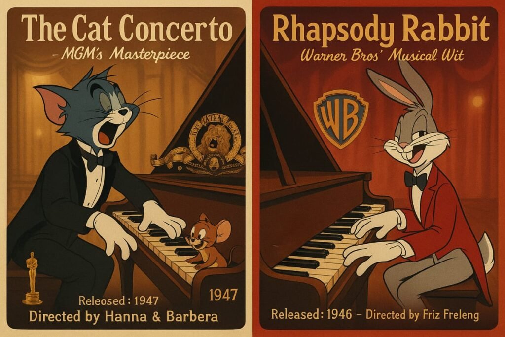 Tom and Jerry The Cat Concerto Comparison