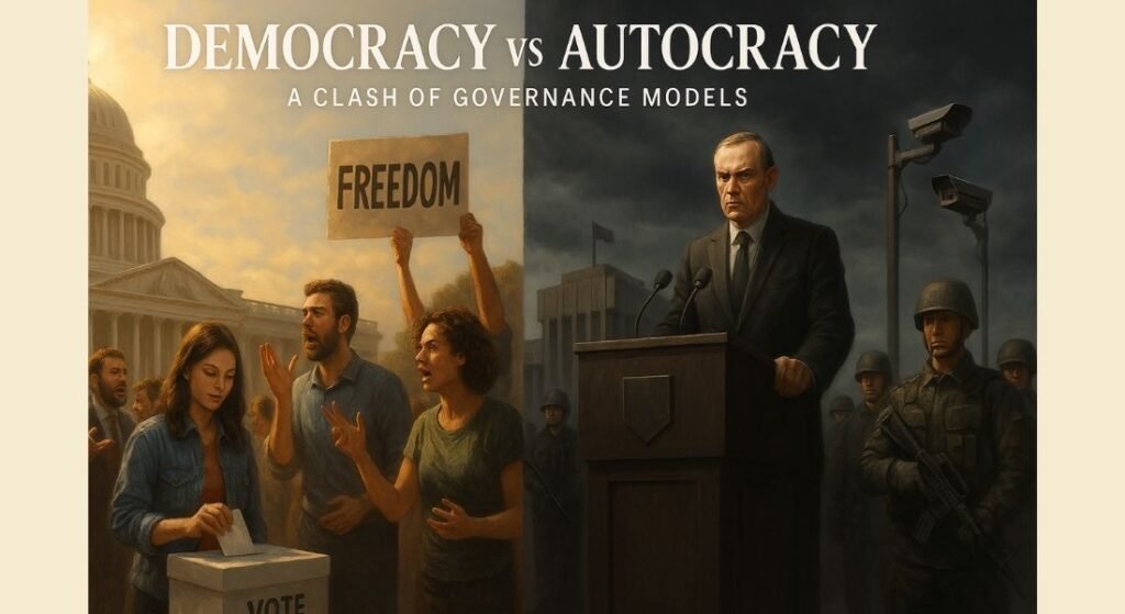 Democracy vs Autocracy