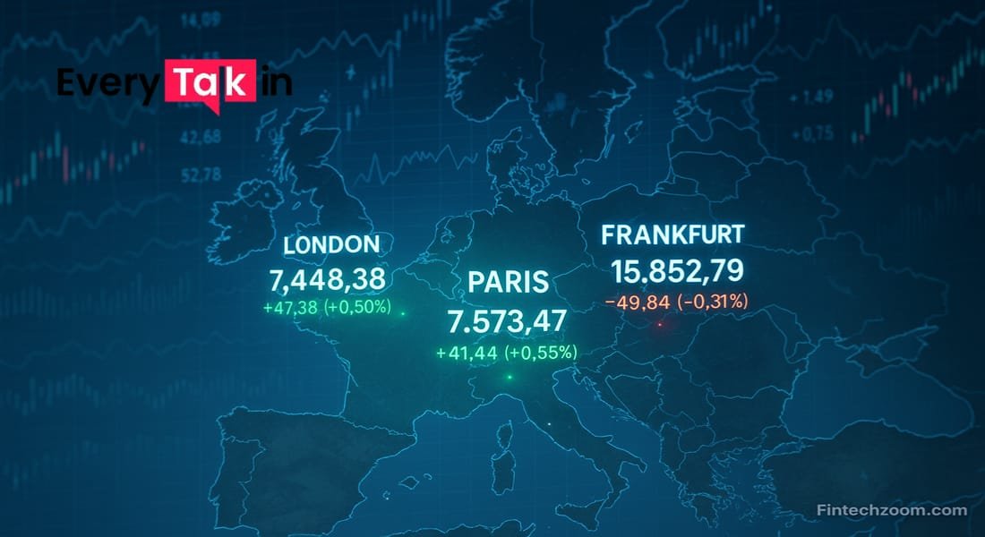 Fintechzoom.com European Indices Today