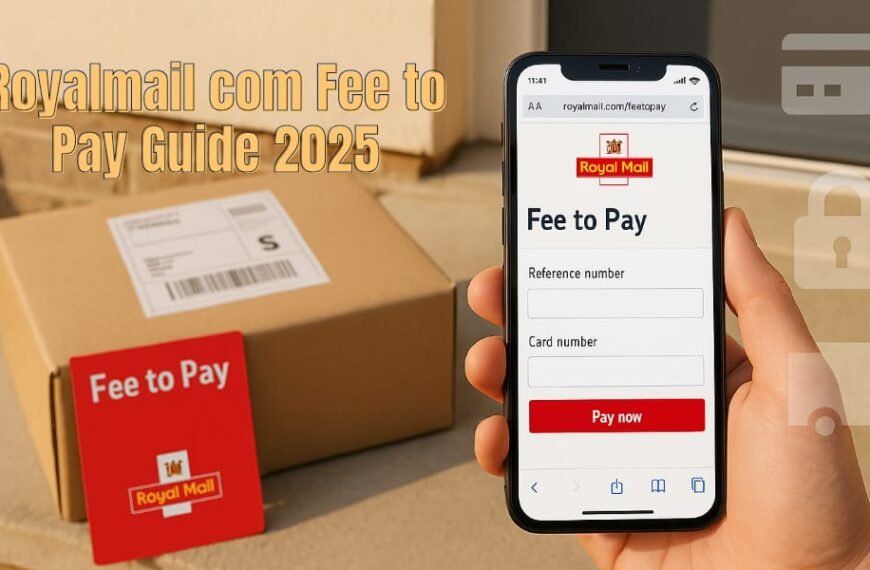 Royalmail com fee to pay