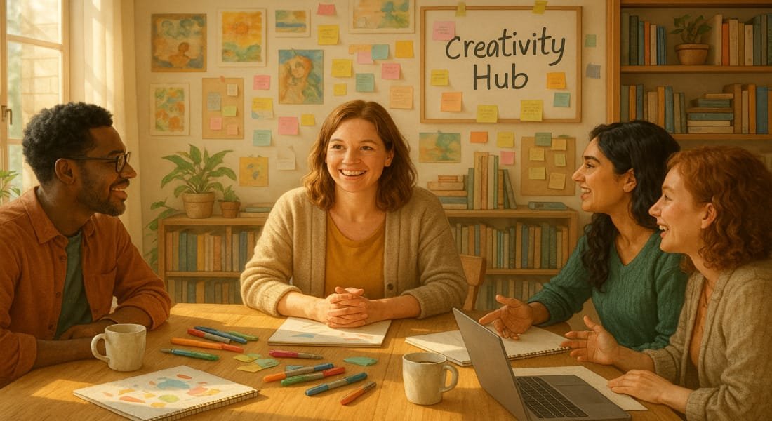 Space Dedicated To Fostering Creativity Conversations With Jessica