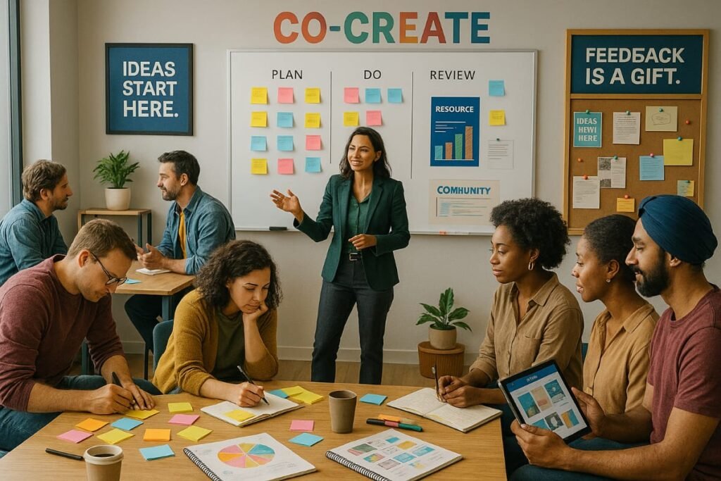 Space Dedicated To Fostering Creativity Conversations With Jessica