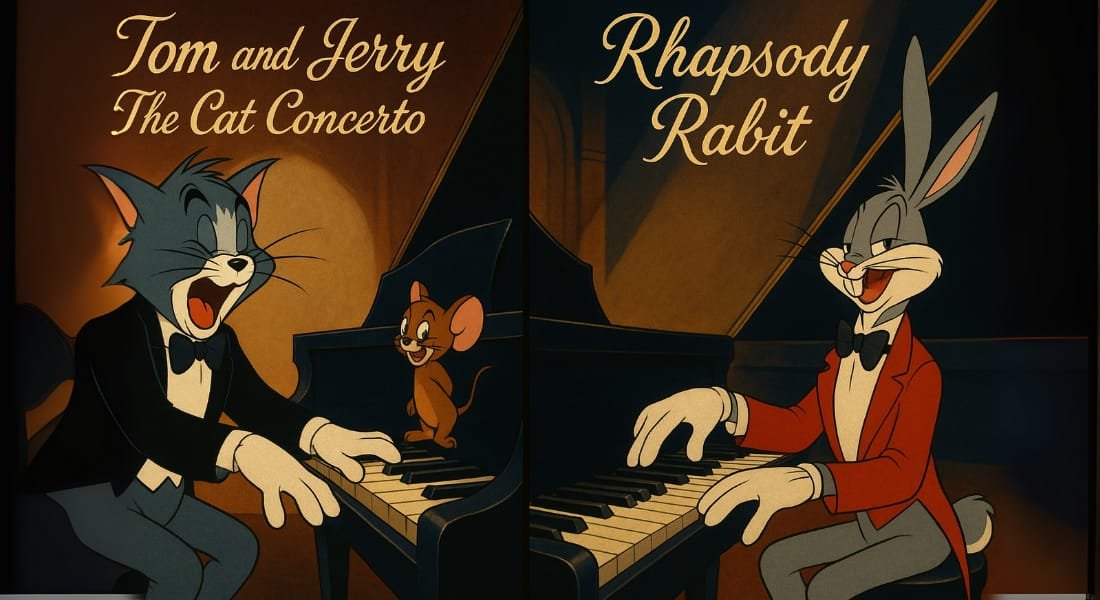 Tom and Jerry The Cat Concerto Comparison