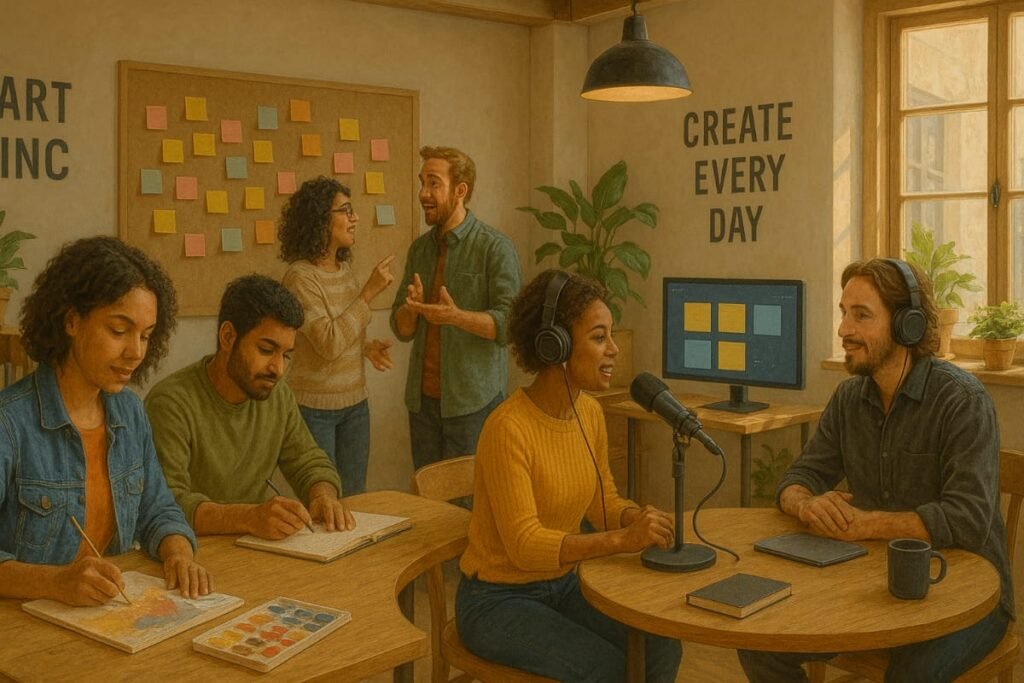 Space Dedicated to Fostering Creativity ConversationsWithJessica