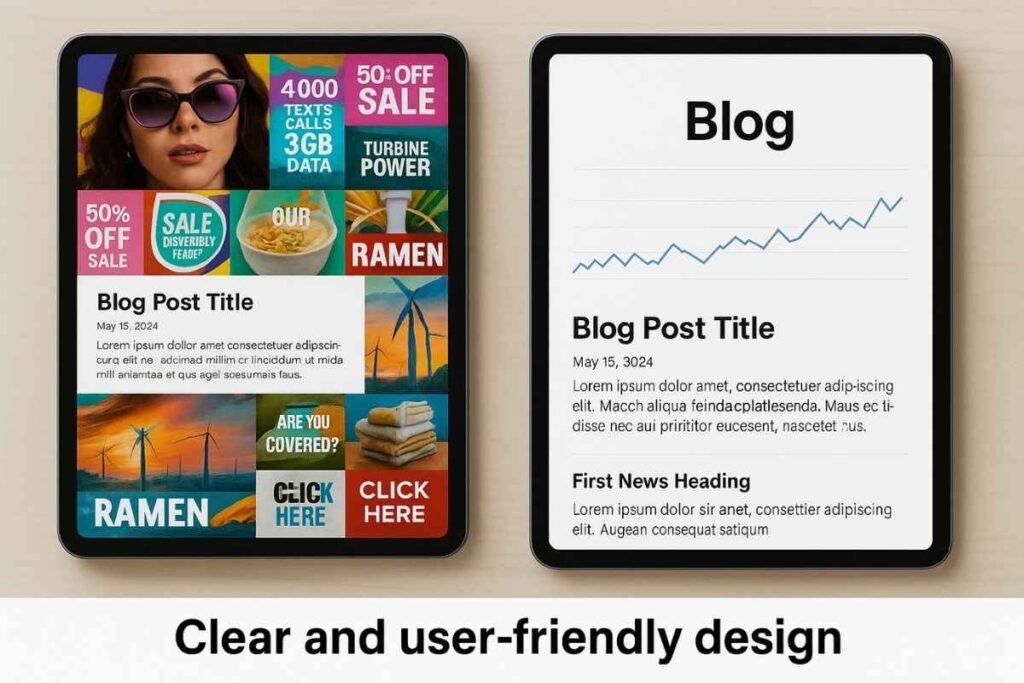 Comparing Crypto-Engine.pro blog with other cluttered crypto blogs