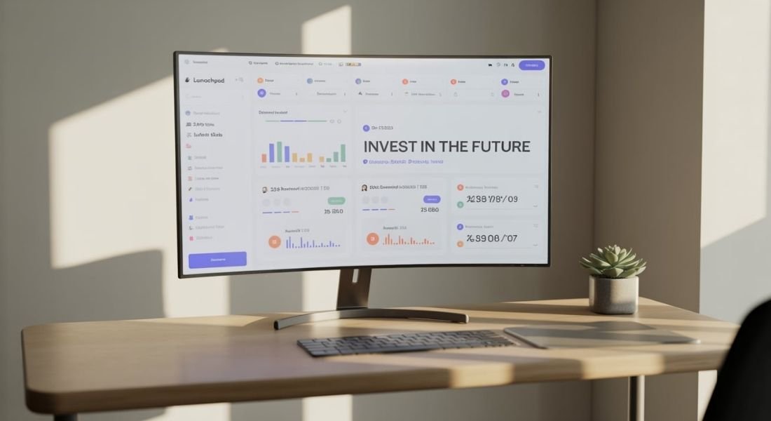 Gem Pad Introduction – person exploring blockchain launchpad interface on desktop