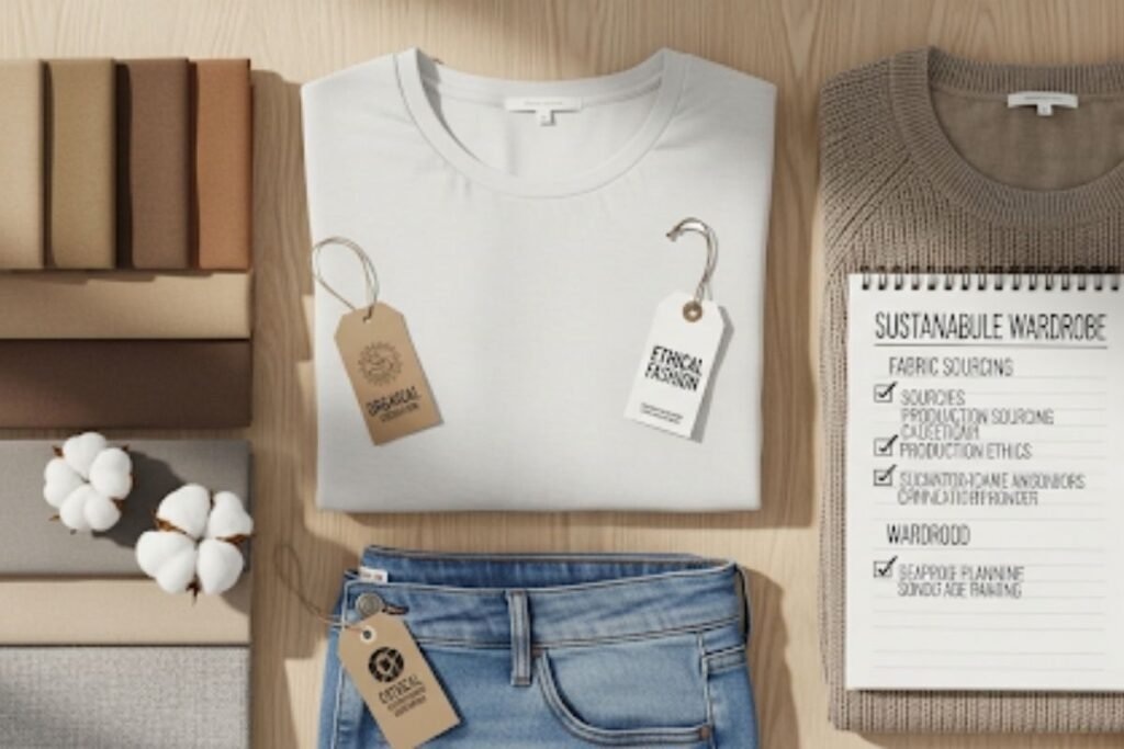 Gessolini wardrobe building essentials with eco-friendly pieces