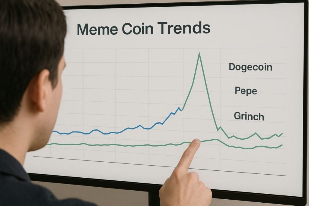 Meme coin trends compared to “Is it coin Grinchnigga”