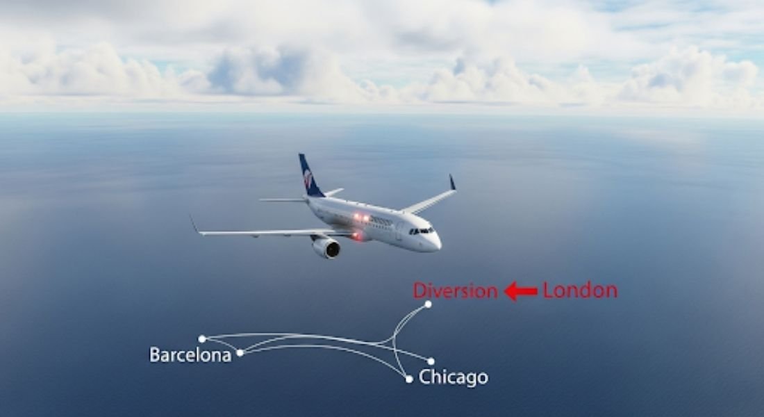 United Airlines Flight UA770 Emergency Diversion