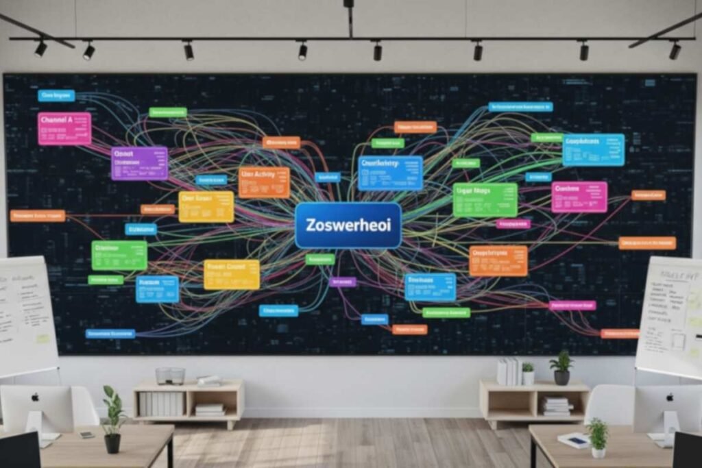 Data streams converging through a semantic label called Zoswerheoi