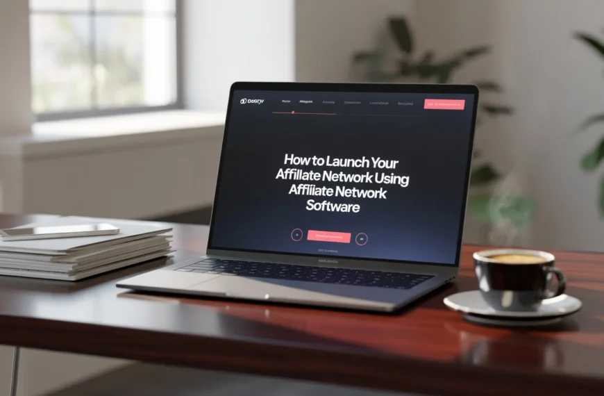 How to Launch Your Affiliate Network Using Affiliate Network Software