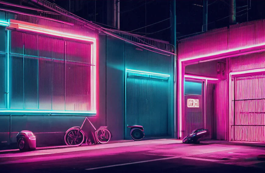 How Neon Lighting Is Inspiring a New Wave of Urban Street Art in the UK