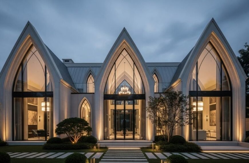 Gothic modern house