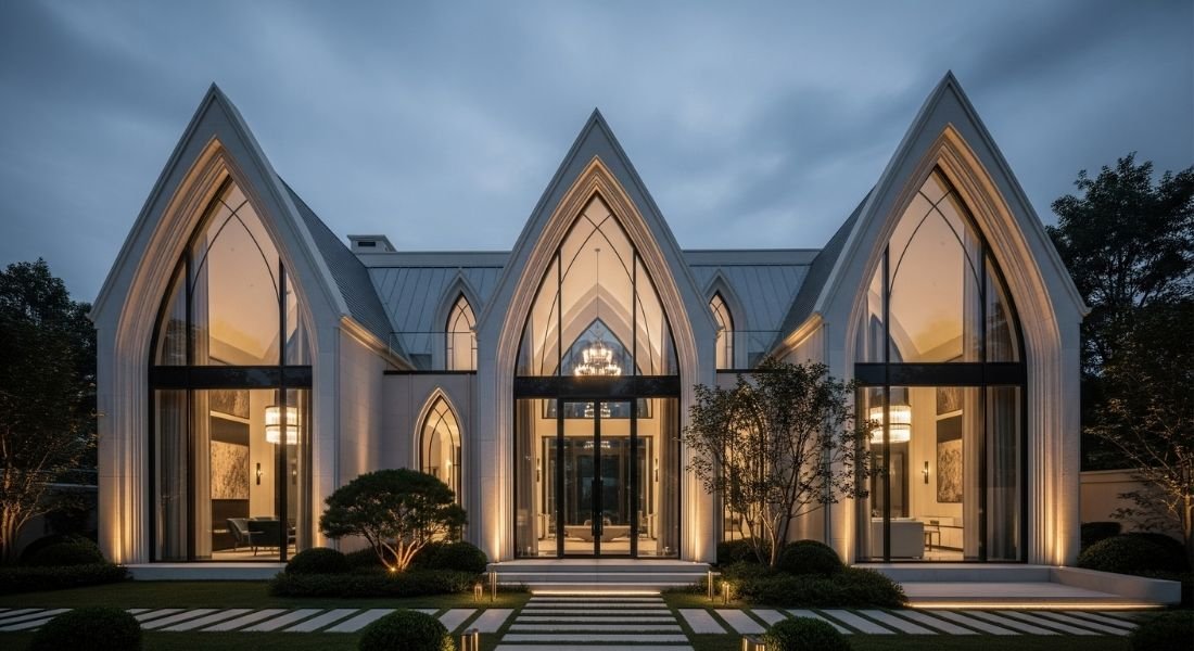 Gothic modern house
