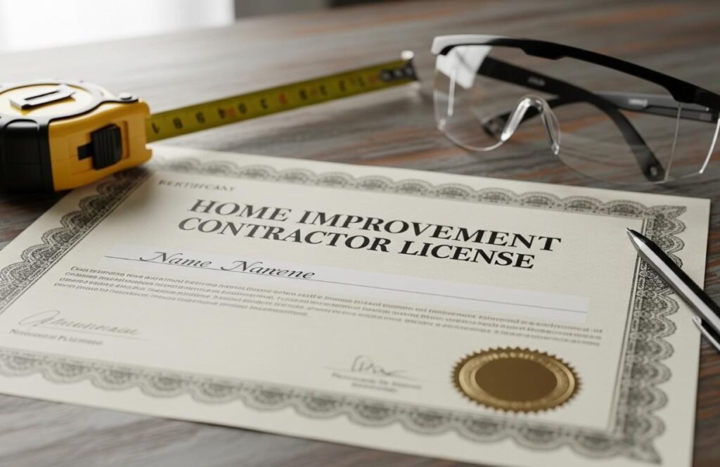 Home improvement contractor license pa