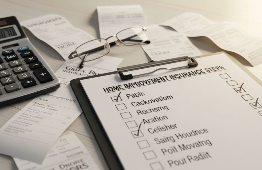 Home improvement insurance