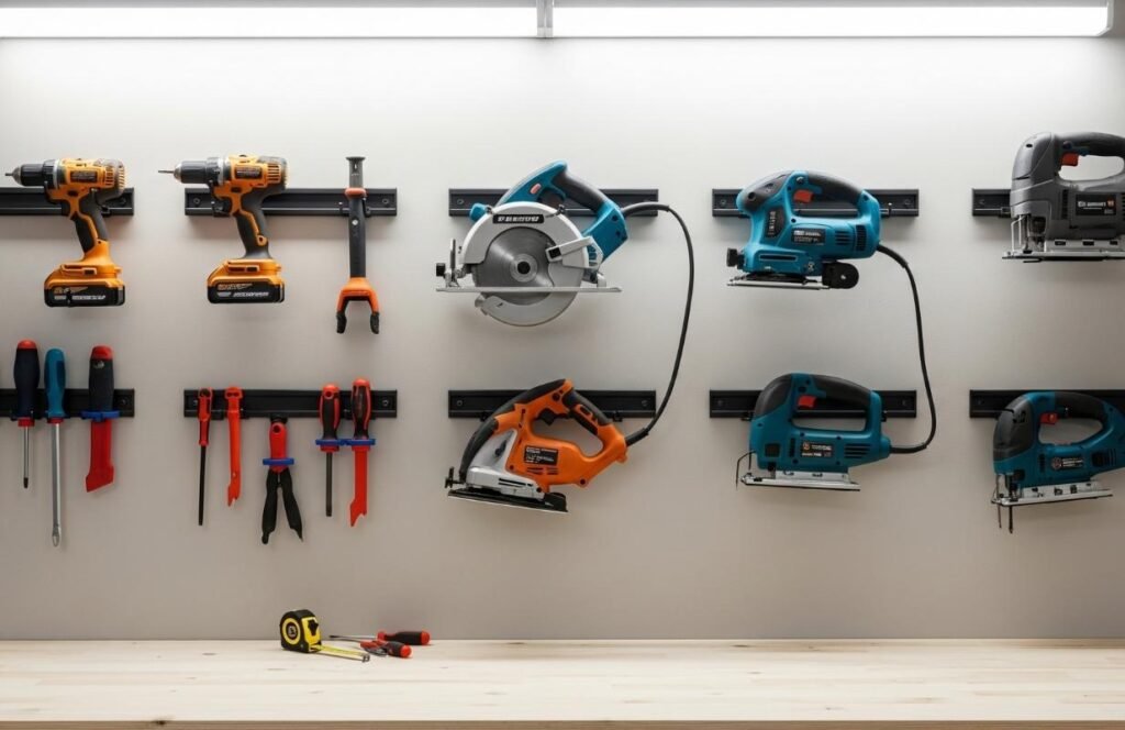 Home improvement power tool pursuit