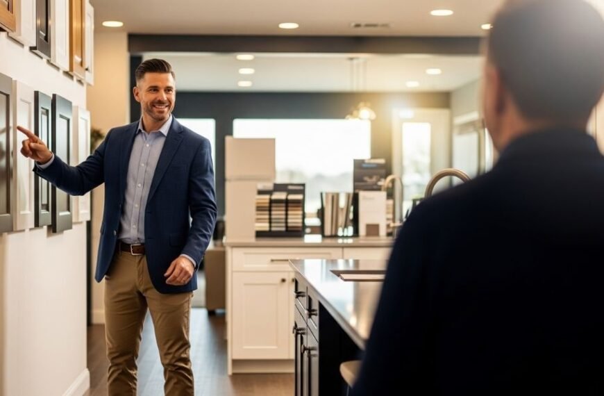 Home improvement salesperson