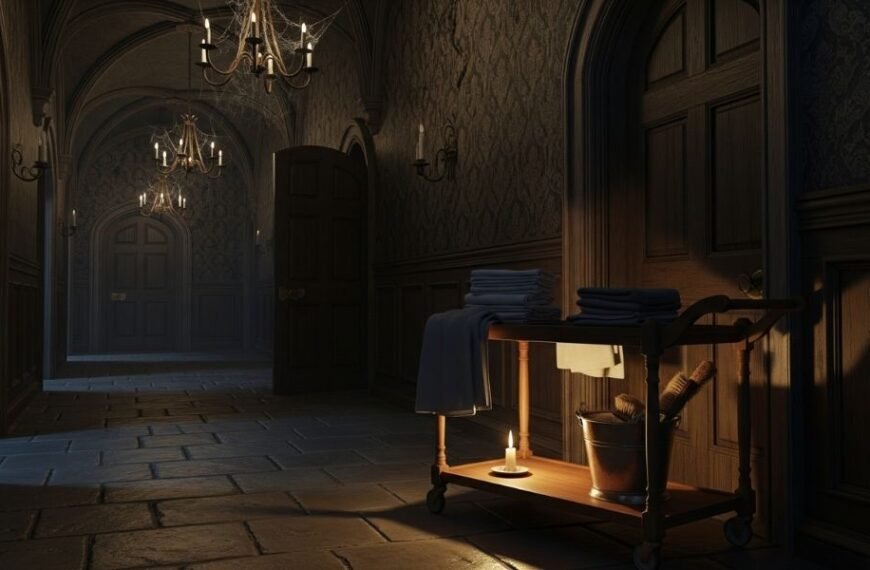 How to survive as a maid in a horror game