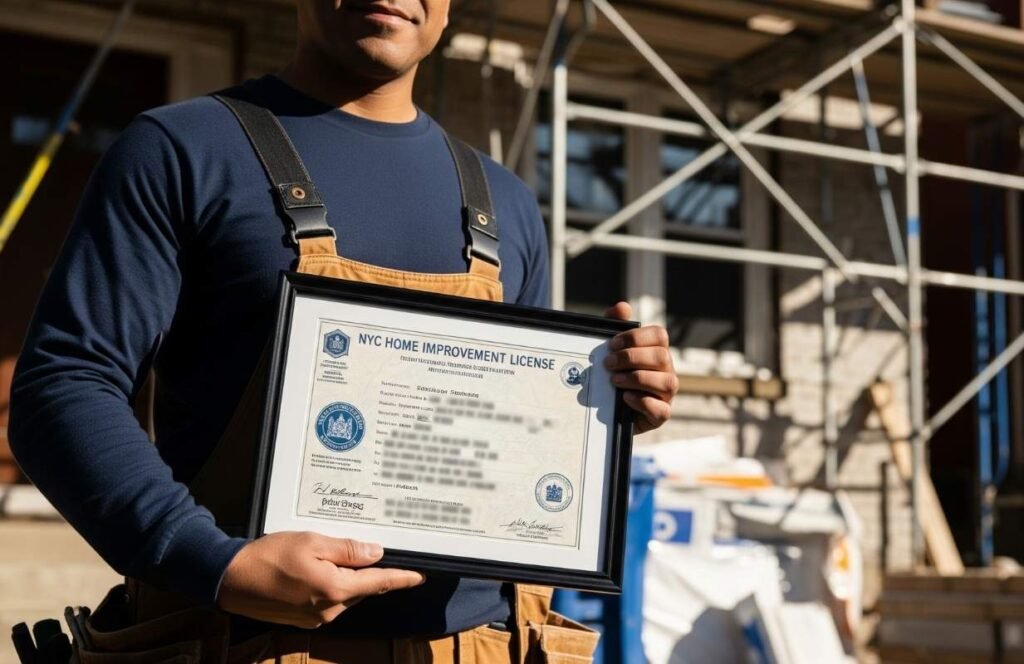 NYC home improvement license