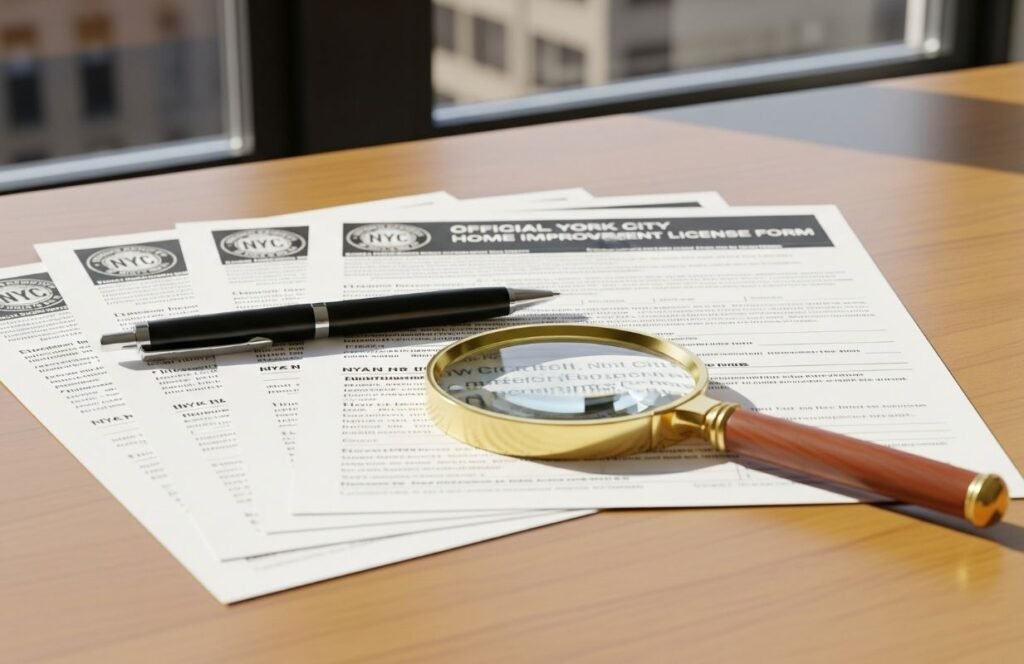 NYC home improvement license
