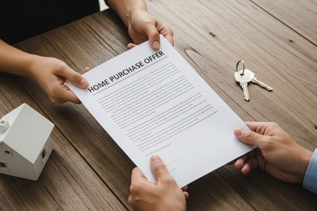 Who delivers your offer to the seller framework
