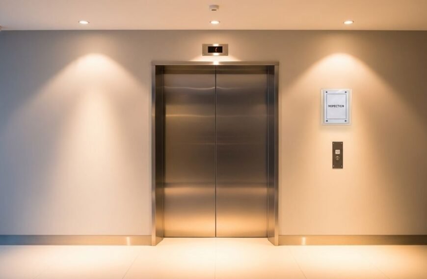 This sign shows when a lift is safe to use answer