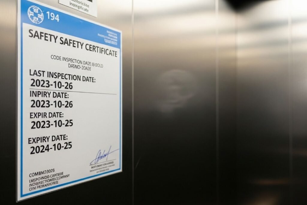 This sign shows when a lift is safe to use brain