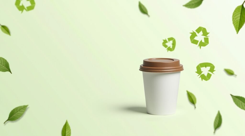 A Pappedeckel is a practical and eco-friendly lid made from sturdy cardboard or paperboard, commonly used to cover cups, bowls, or food containers.