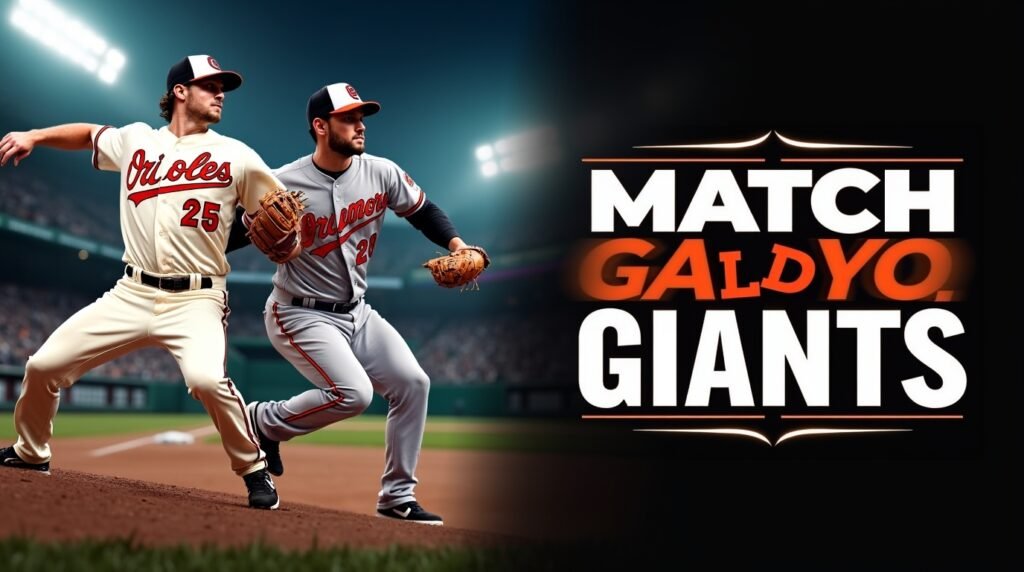 The Baltimore Orioles vs San Francisco Giants match player stats give baseball fans a complete picture of how both teams performed on the field.