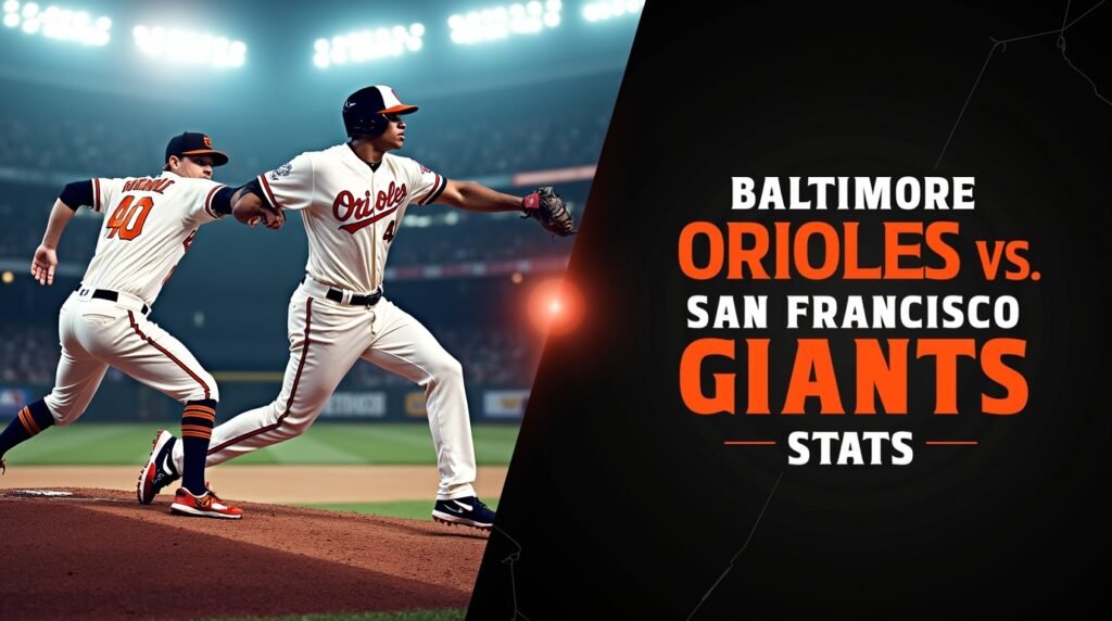 The Baltimore Orioles vs San Francisco Giants match player stats give baseball fans a complete picture of how both teams performed on the field.