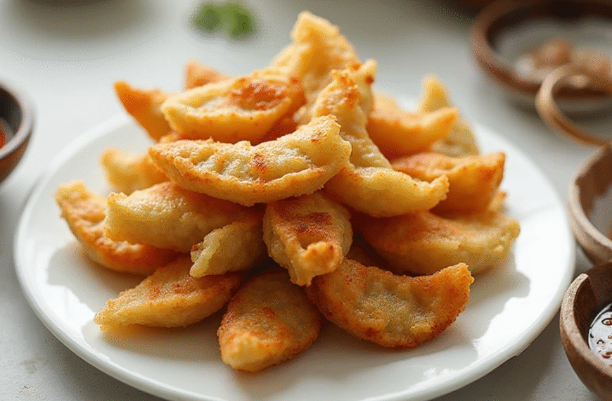 Air fry frozen potstickers